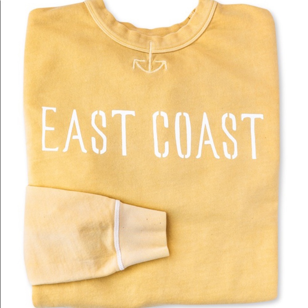 NWT KJP Yellow Nautical Beachy Sweatshirt ☀️